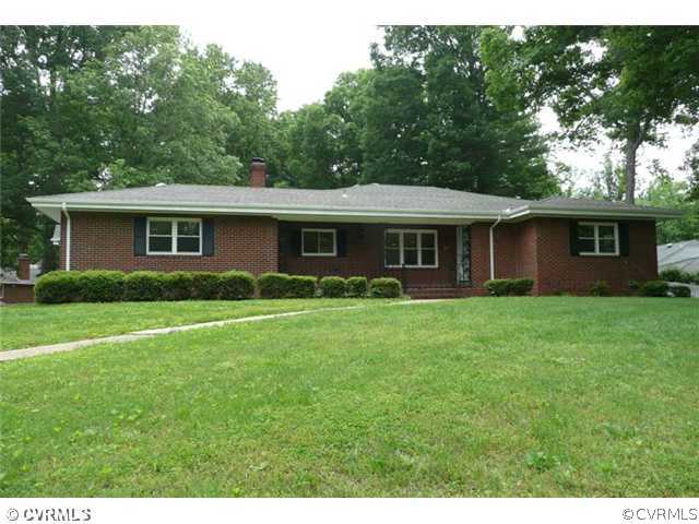 8127 Lethbridge Road Richmond, VA 23235 - Photo 1 of 12 Exterior Front - Beautiful All Brick Rancher With Great Curb Appeal. Welcoming Front Porch, Nice Landscaping, Mature Trees, Attractive Dimensional Roof and more. Welcome Home to this Fantastic Rancher.