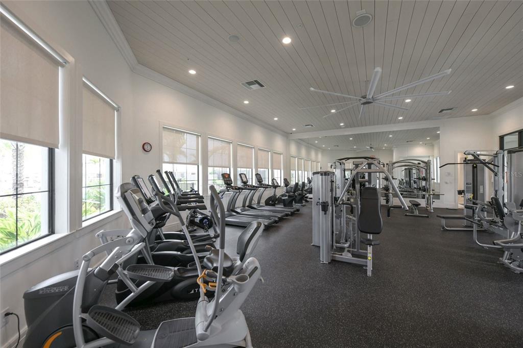 8605 Rain Song Road Sarasota, FL 34238 - Photo 38 of 52 a view of a room with gym equipment