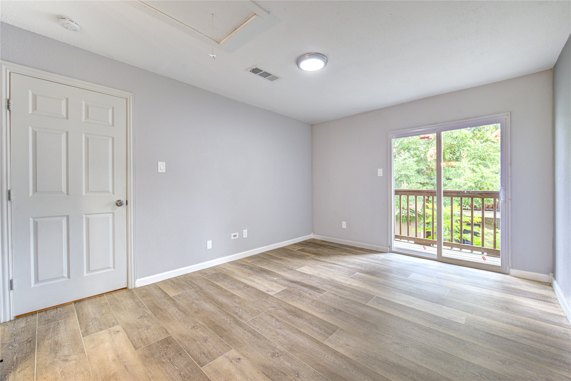 3929 Tanglewilde Street, Unit 3929 Houston, TX 77063 - Photo 27 of 44 Bedrooms upstairs are spacious and with a lot of natural light. Master bedroom has a balcony!