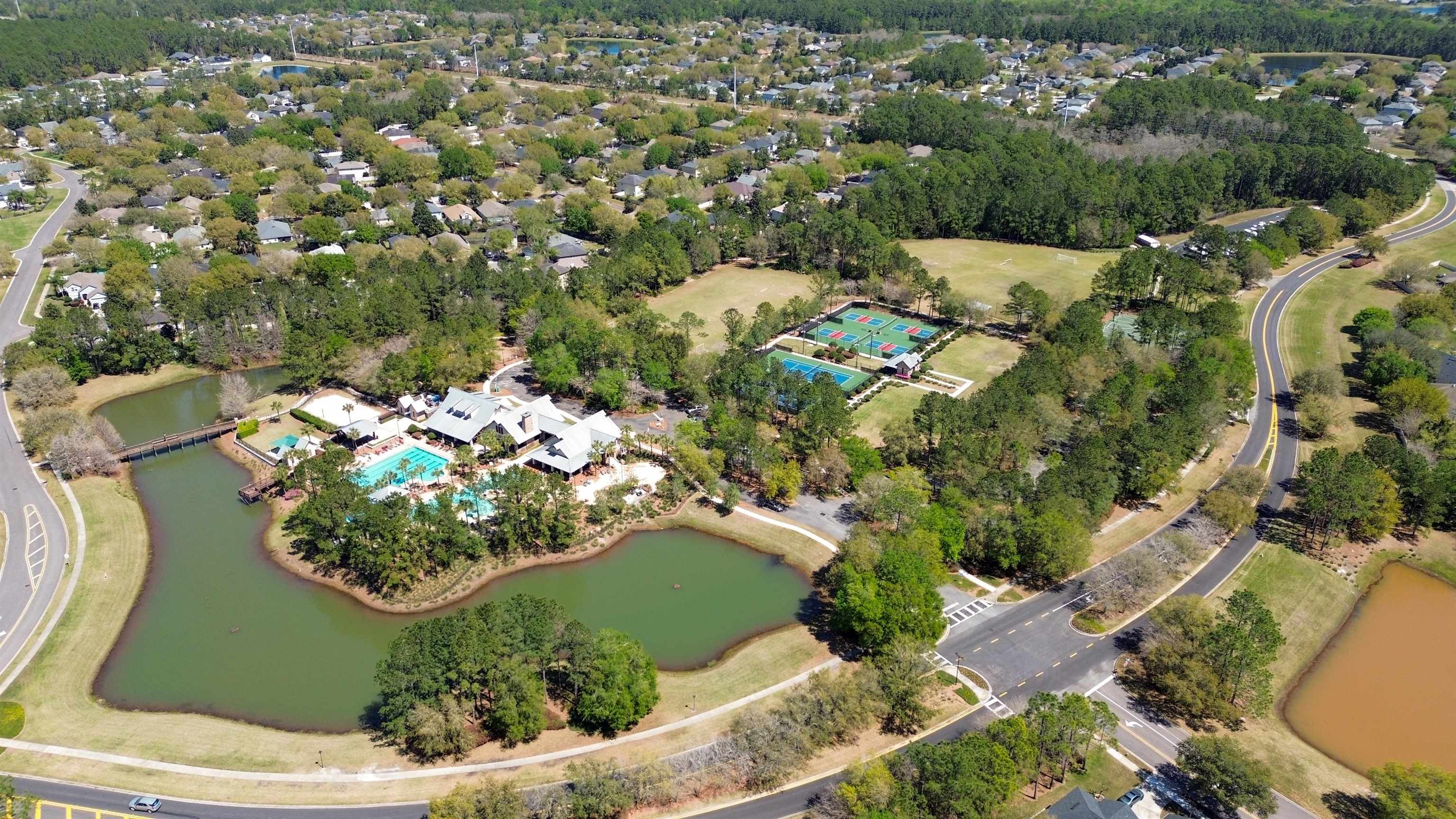 617 Birchbark Trail St. Augustine, FL 32092 - Photo 40 of 41 an aerial view of a residential houses with outdoor space