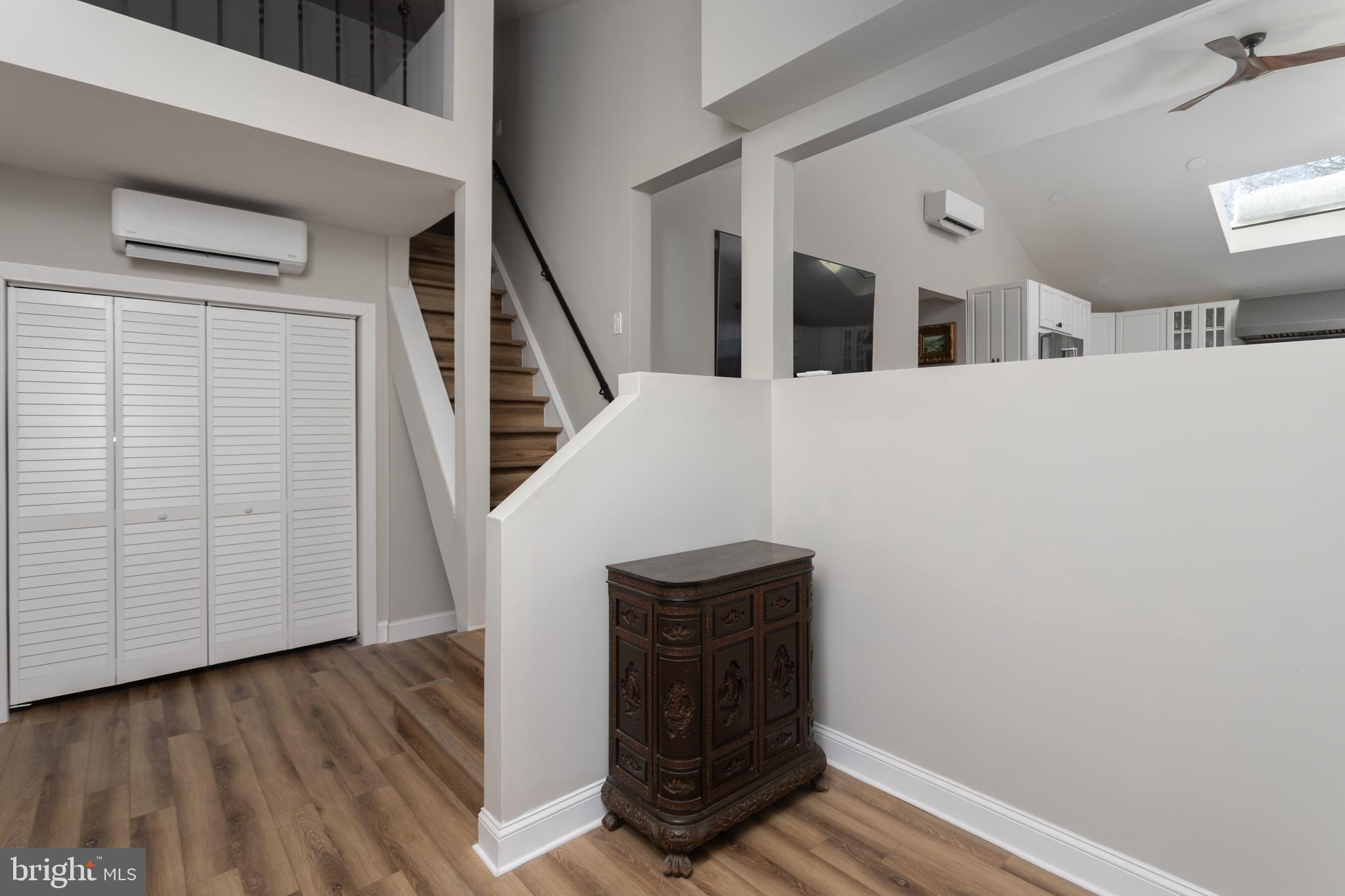 282 Juliustown Road Columbus, NJ 08022 - Photo 17 of 37 a view of entryway with wooden floor and stairs