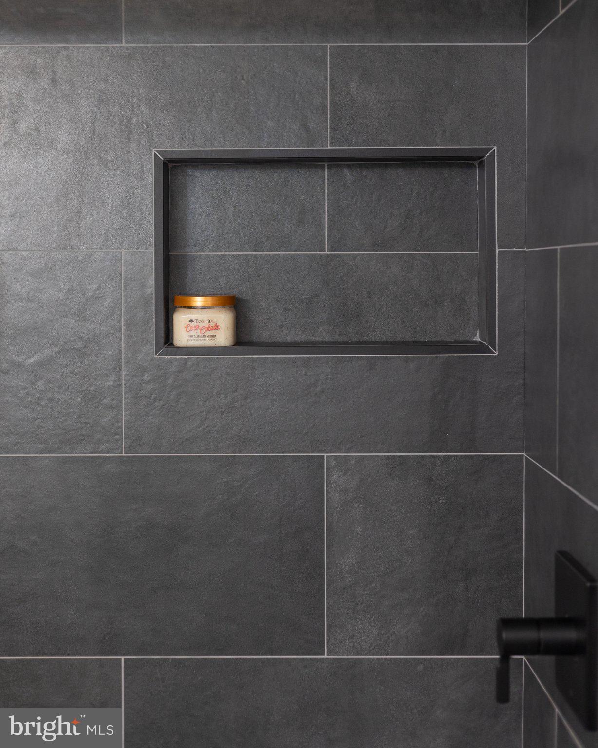 21009 Timber Ridge Terrace, Unit 203 Ashburn, VA 20147 - Photo 7 of 38 Sleek modern shower with stylish niche.