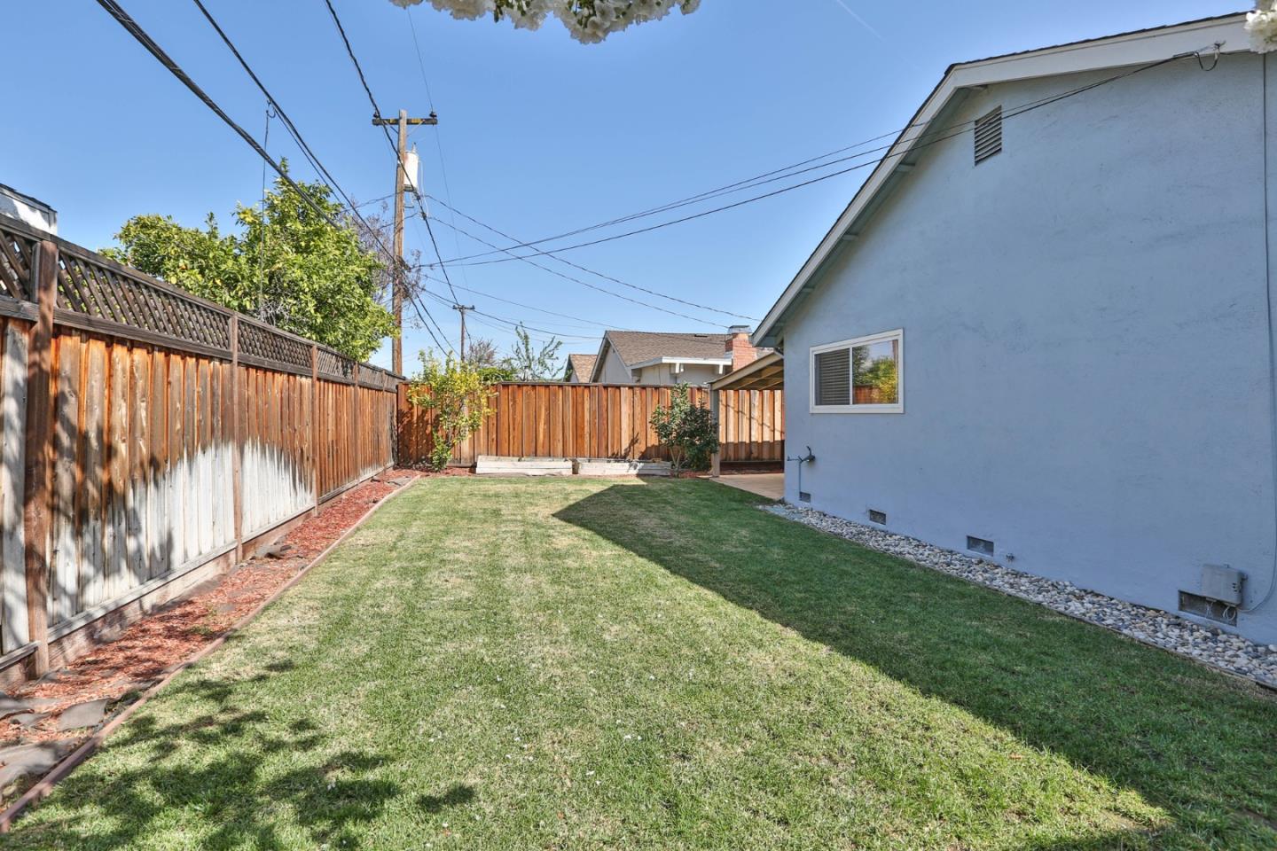 263 Bieber Drive San Jose, CA 95123 - Photo 21 of 26 a view of backyard with wooden fence