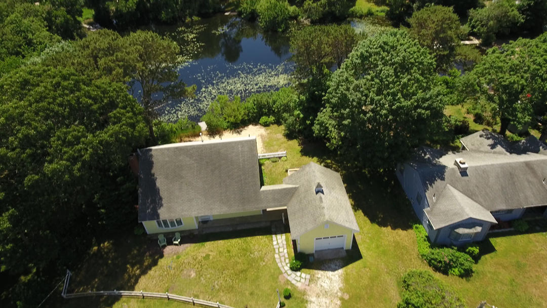 83 Lake Drive Centerville, MA 02632 - Photo 29 of 35 an aerial view of garden with patio