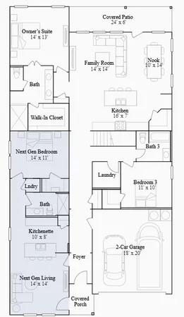 a picture of a floor plan