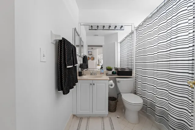 a room with storage and utility