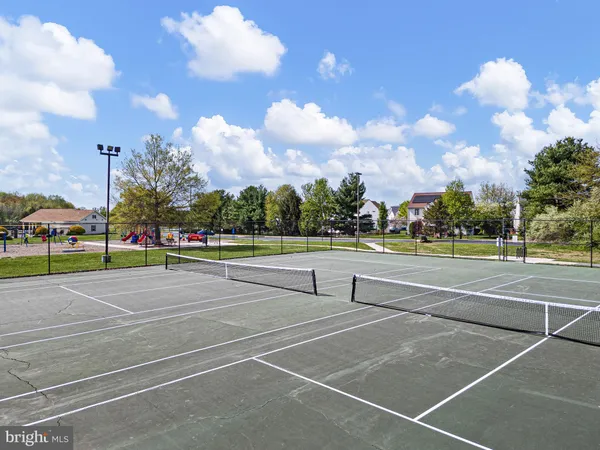 a view of a tennis court