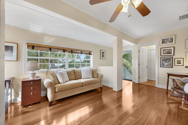 a view of a window of a house