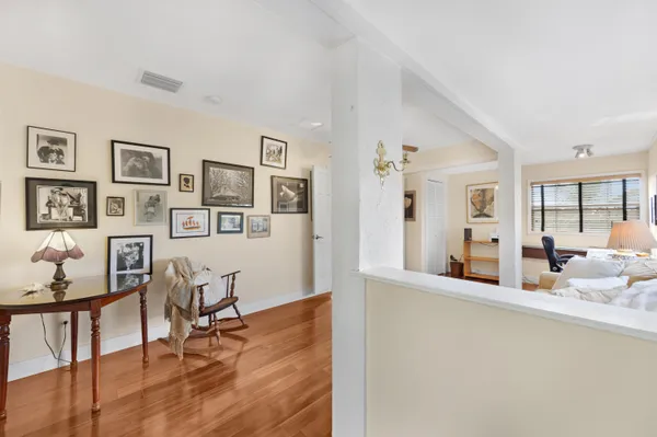 a view of a house with a street