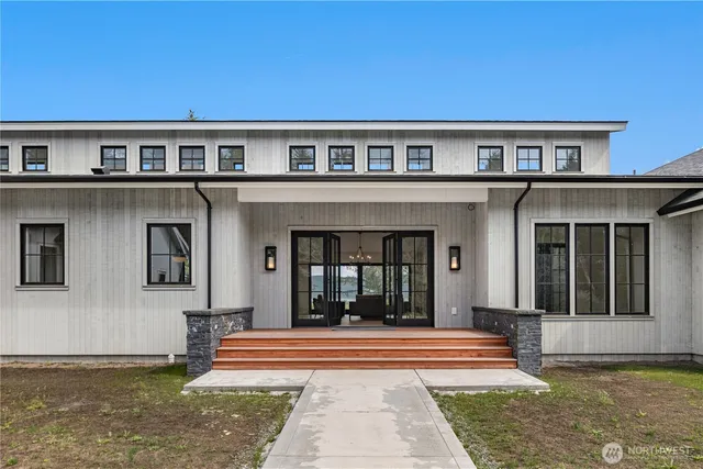 a view of a building with a outdoor space