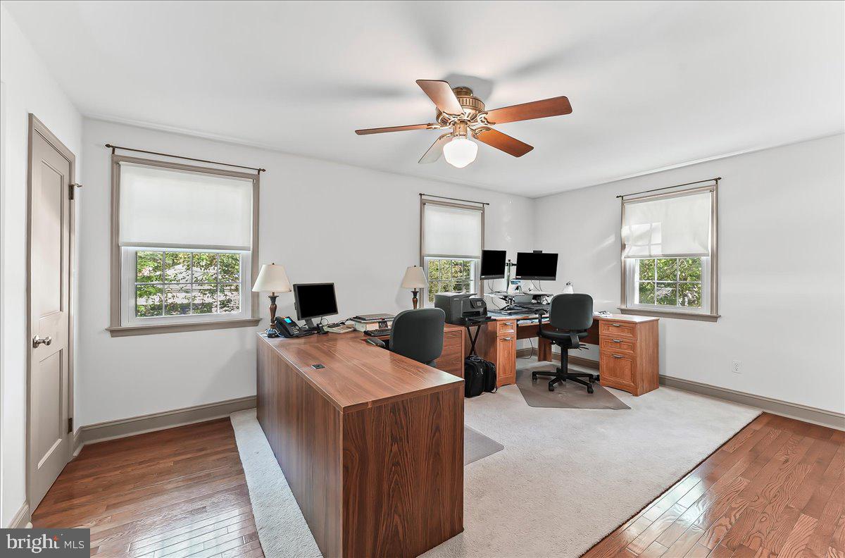 243 Rambling Way Springfield, PA 19064 - Photo 23 of 42 a view of a workspace with furniture and a window