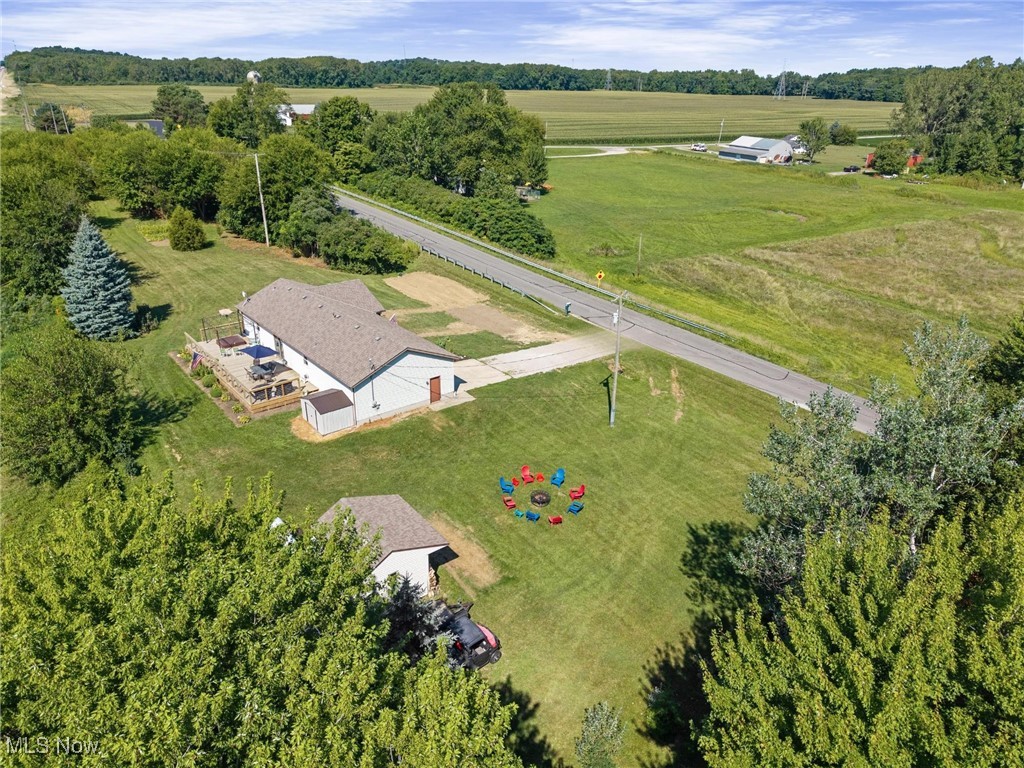 9208 Thorpe Road Berlin Heights, OH 44814 - Photo 41 of 47 View of rural area with a tree filled landscape