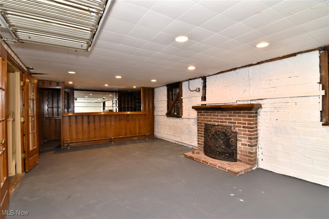 3651 Rawnsdale Road Beachwood, OH 44122 - Photo 42 of 49 Recreation Room on lower level, with fireplace and wet bar