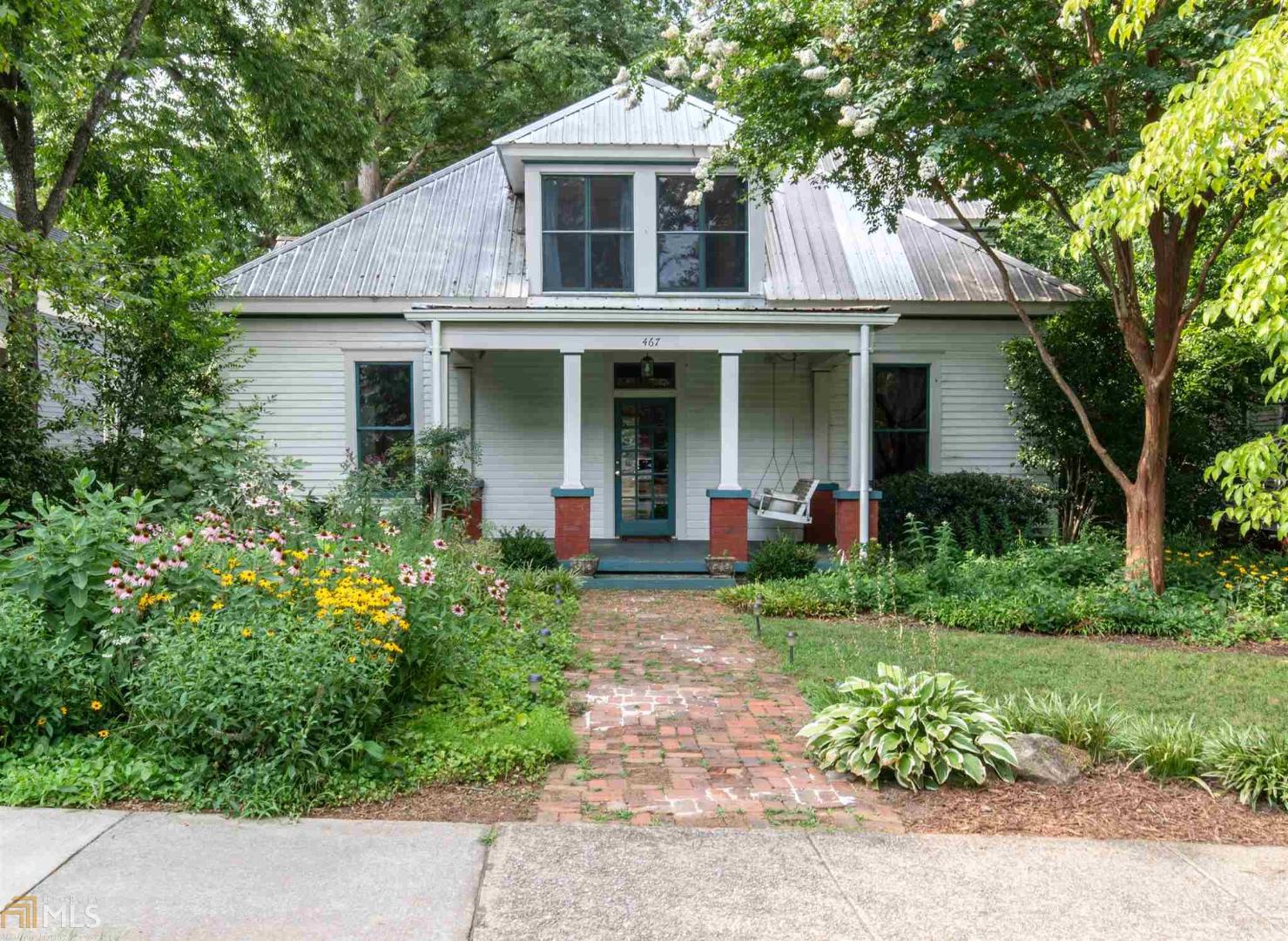 a view of outdoor space yard and front view of a house