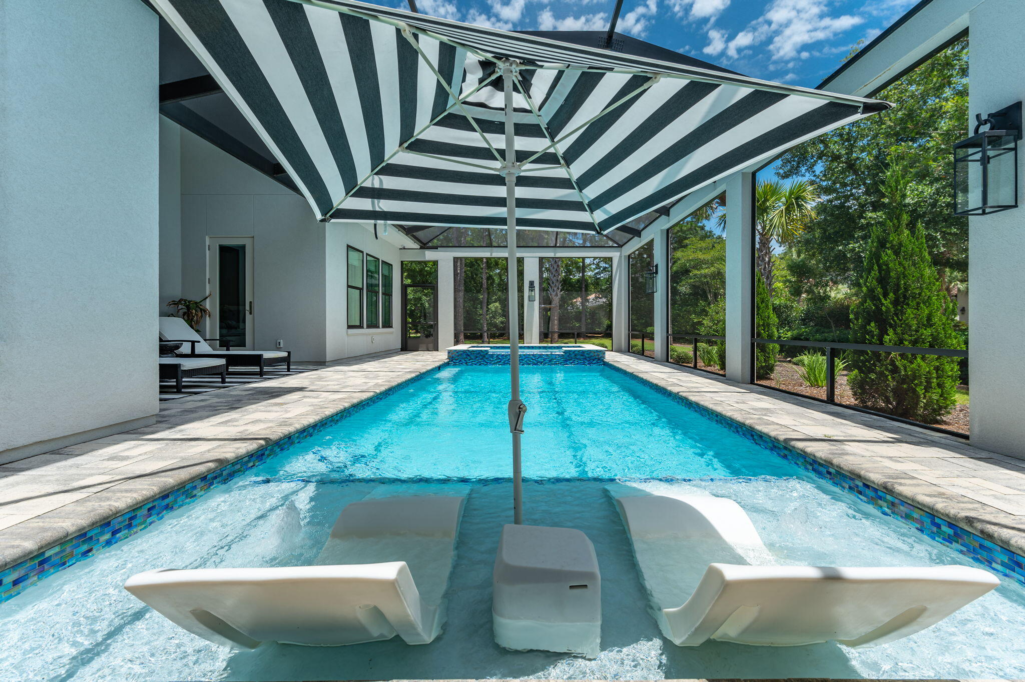 3278 Burnt Pine Circle Miramar Beach, FL 32550 - Photo 13 of 100 a view of a swimming pool with a porch