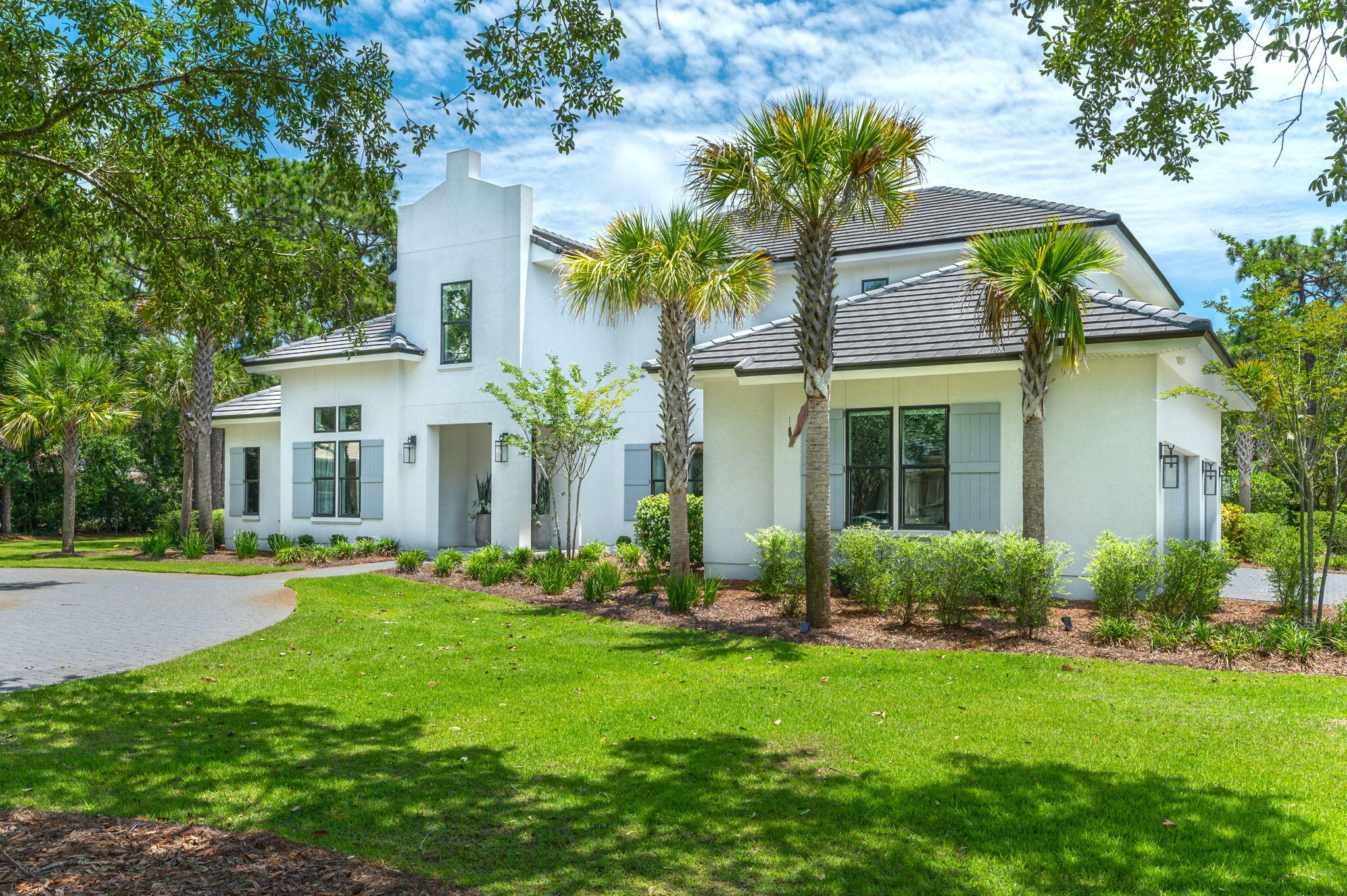 3278 Burnt Pine Circle Miramar Beach, FL 32550 - Photo 4 of 100 a front view of house with yard and green space