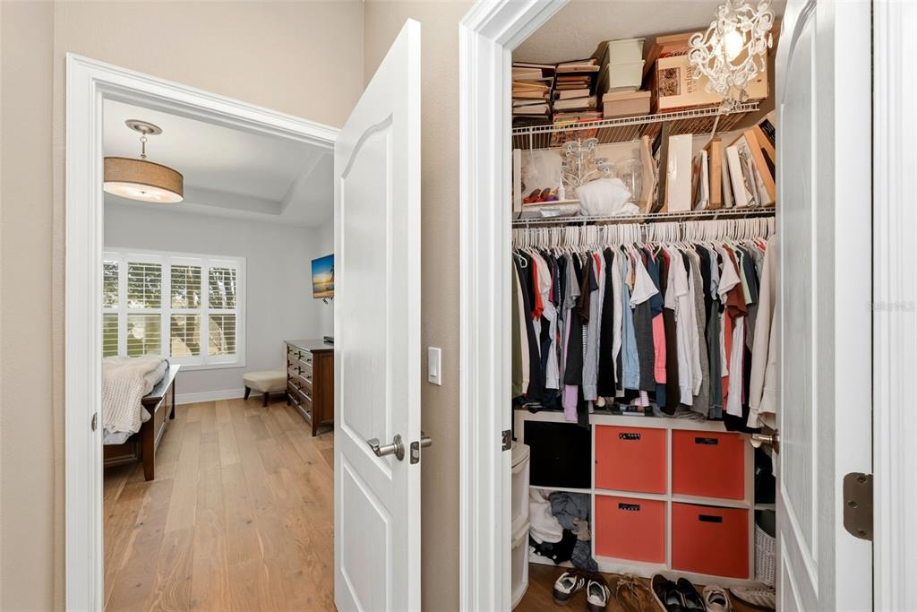 13912 Darchance Road Windermere, FL 34786 - Photo 41 of 49 a view of walk in closet with clothes and shoes