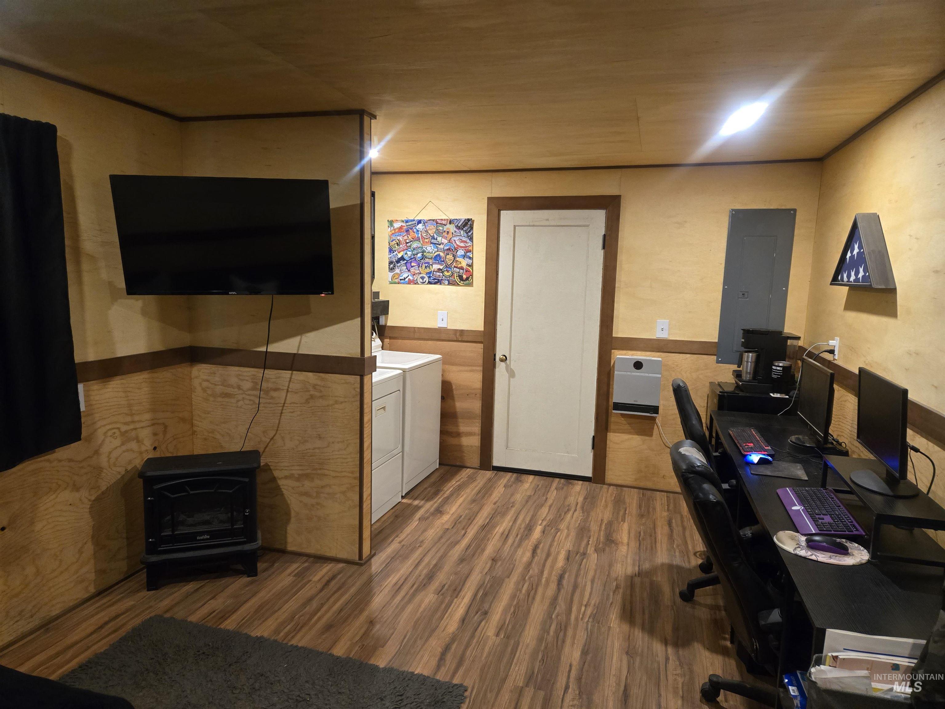 11970 Upper Fords Creek Road Orofino, ID 83544 - Photo 7 of 41 Work Shop inside large Quonset Hut