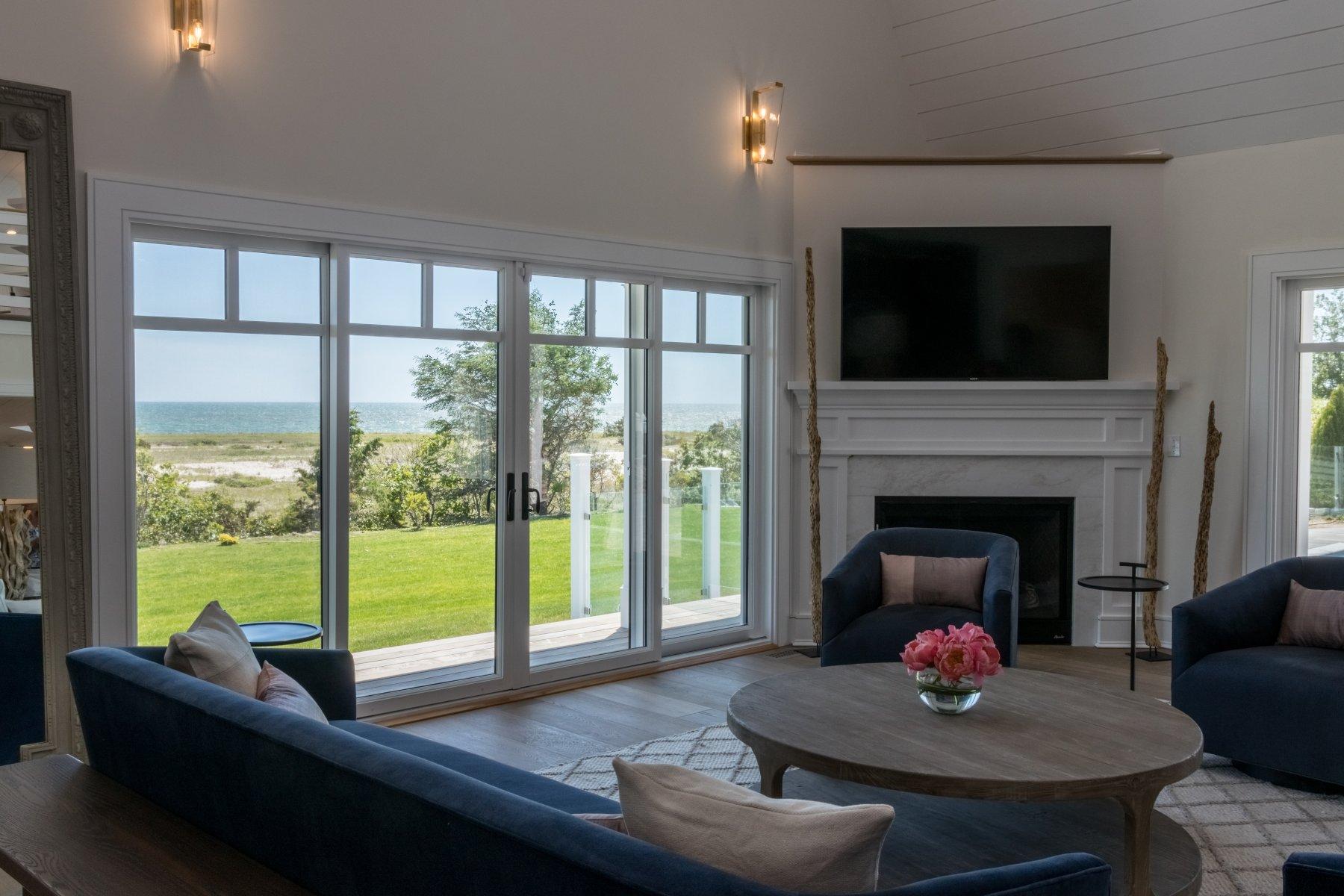 18 Snow Inn Road Harwich Port, MA 02646 - Photo 14 of 32 Walls Of Glass And Gas Fireplace