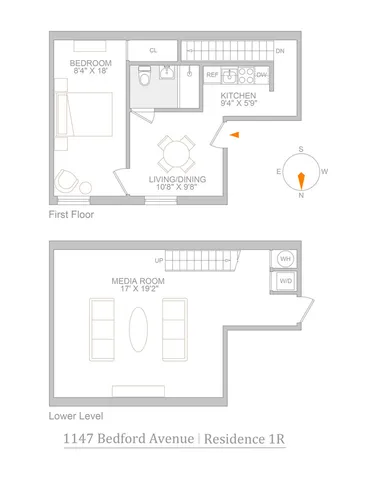 $3,500 | 1147 Bedford Avenue, Unit 1R | Bedford-Stuyvesant