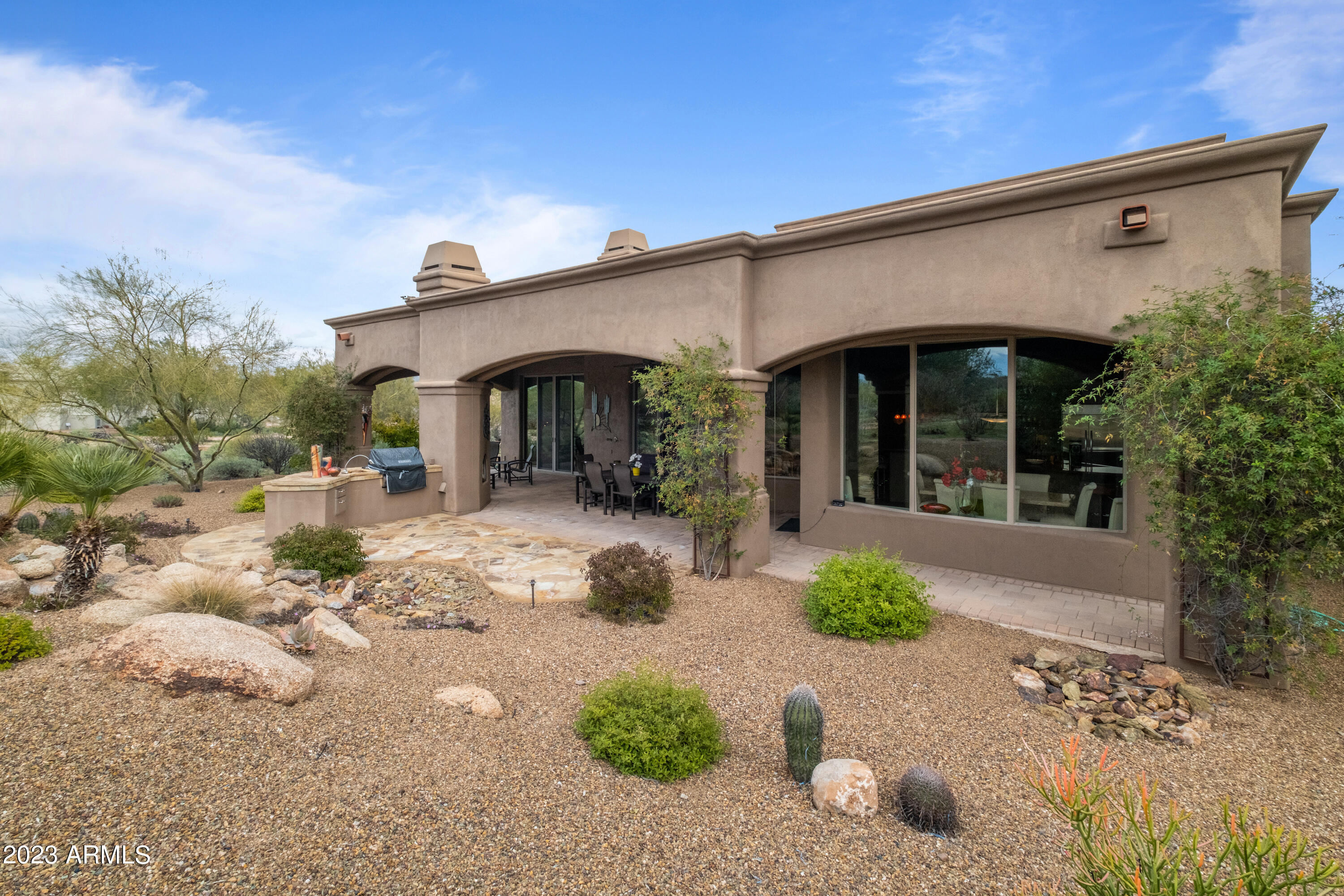 27102 North Palo Fiero Road Rio Verde, AZ 85263 - Photo 43 of 48 Back view of home