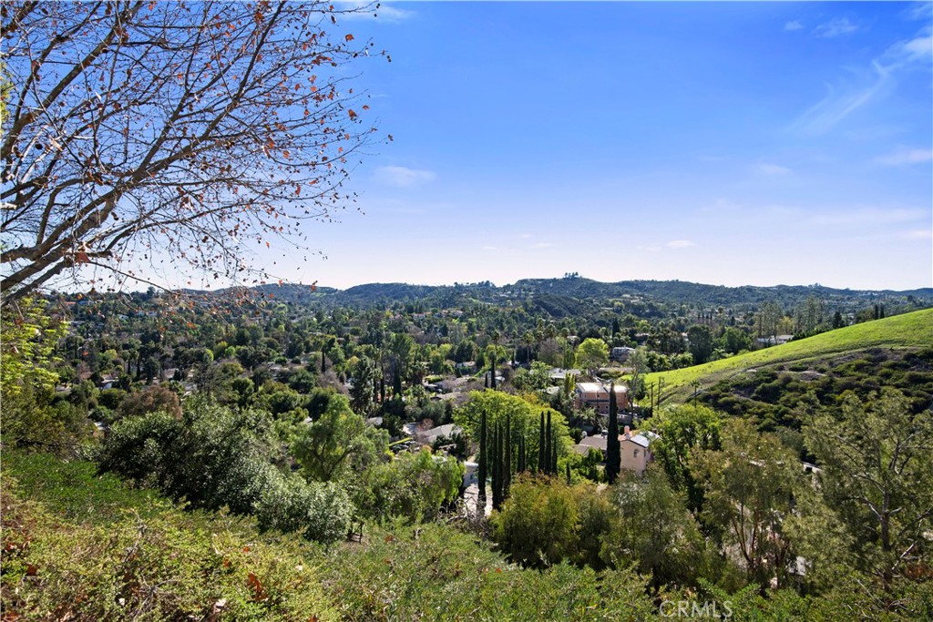 22254 Dumetz Road Woodland Hills, CA 91364 - Photo 2 of 42 a view of a city with lush green forest