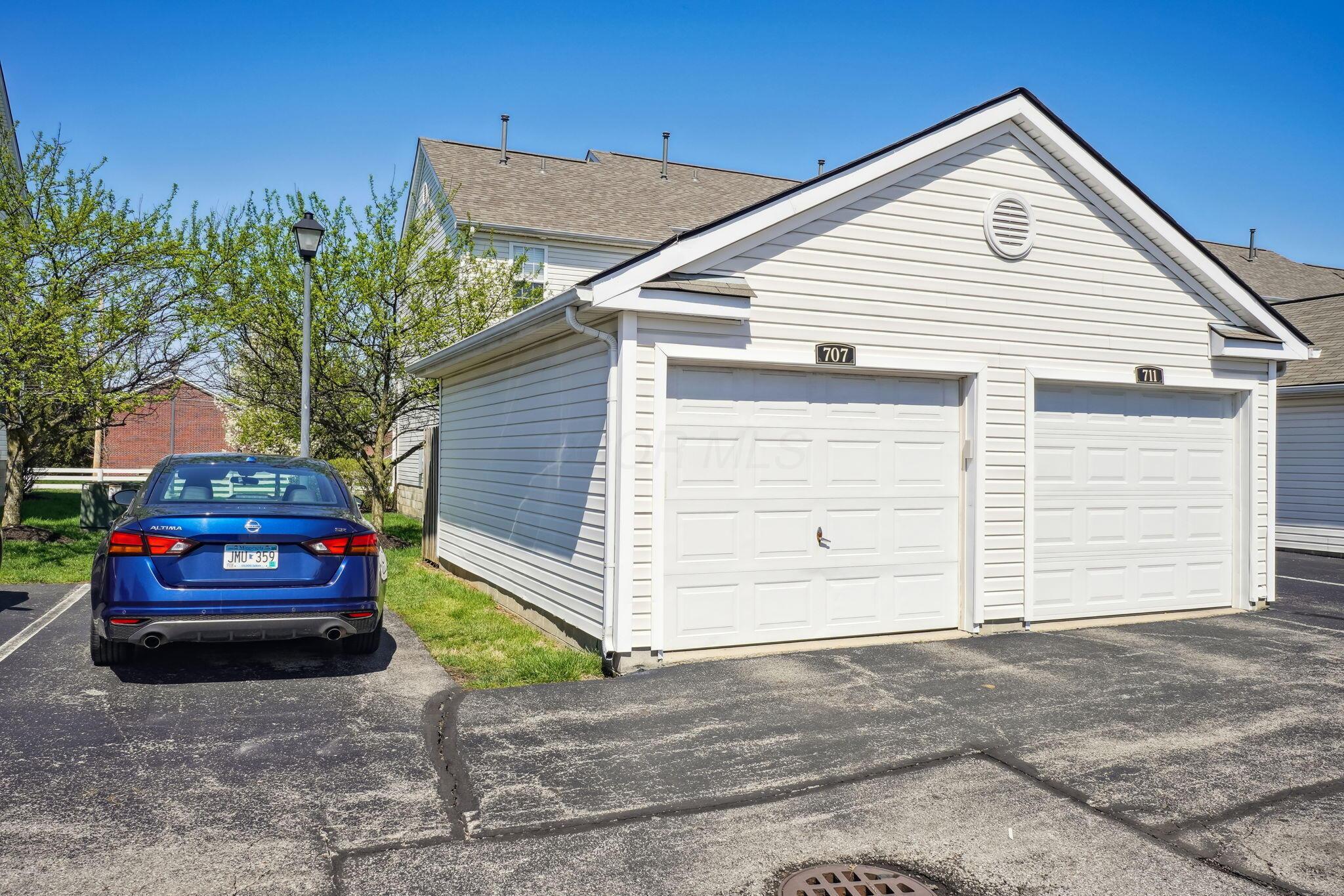 707 Lazelle Road Westerville, OH 43081 - Photo 21 of 26 Garage and guest parking
