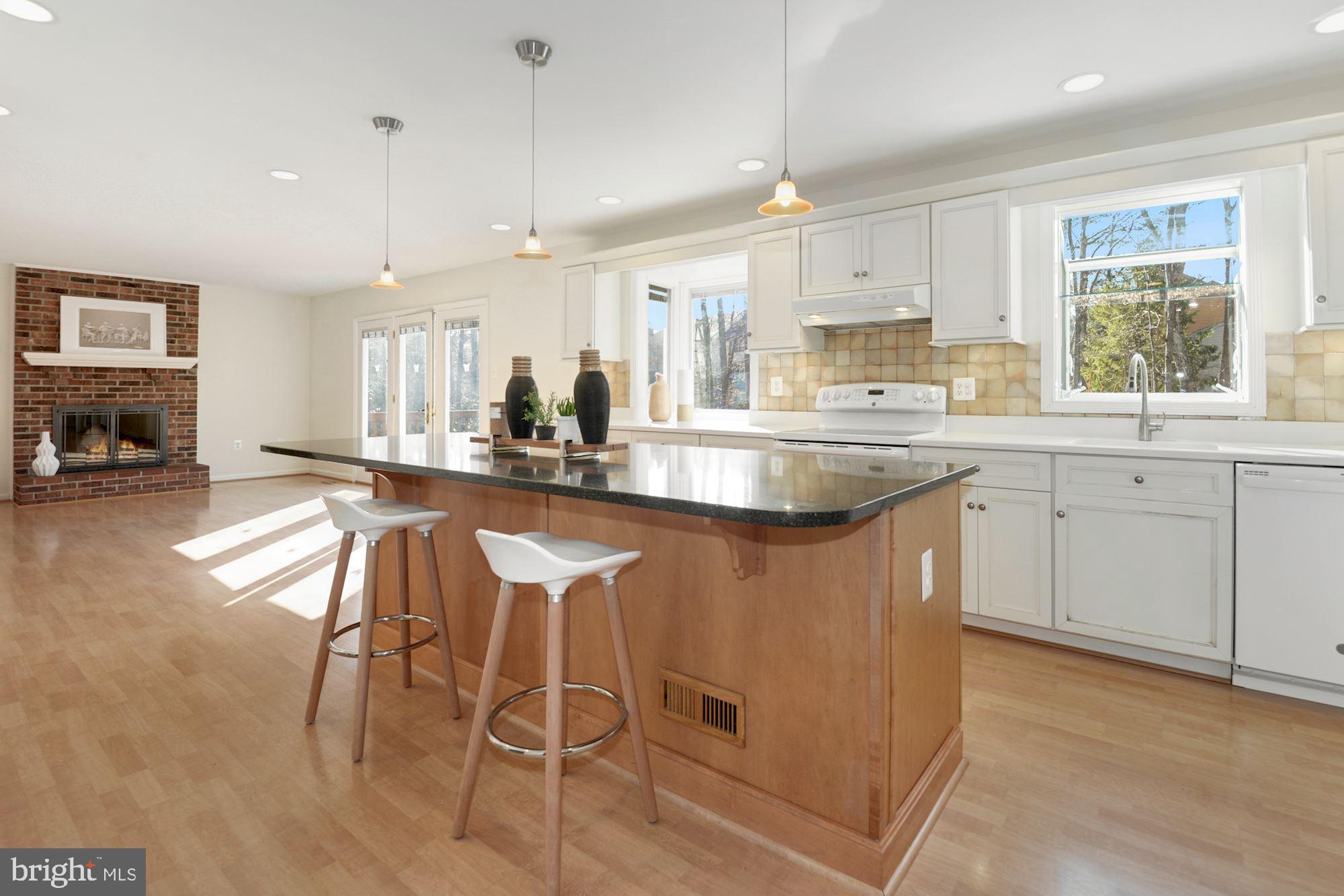 1940 Barton Hill Road Reston, VA 20191 - Photo 7 of 38 Open kitchen/family room