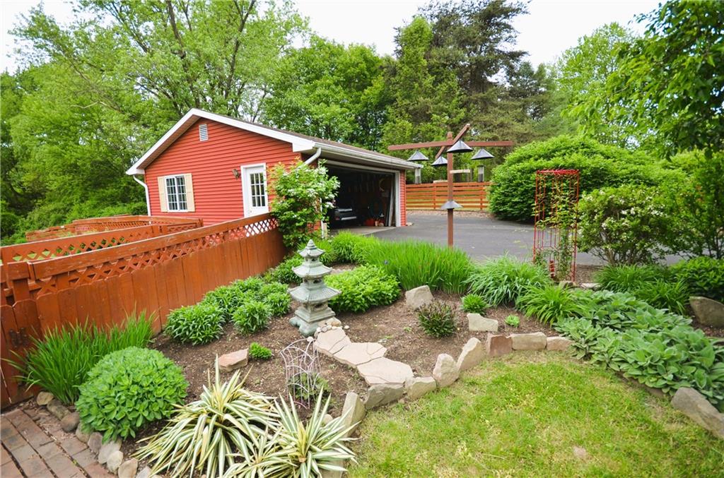 200 Mingo Road Wexford, PA 15090 - Photo 15 of 30 Detached Garage view with landscaping