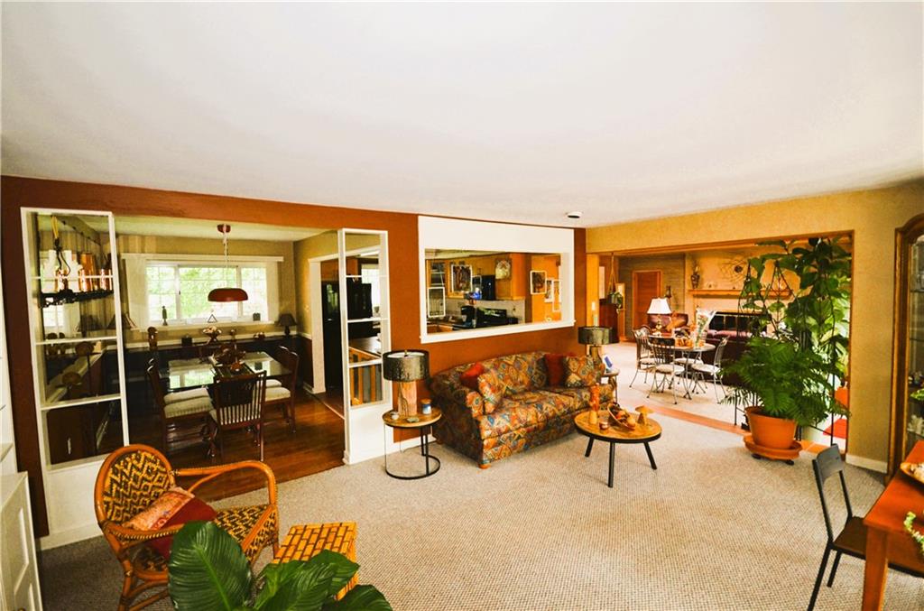 200 Mingo Road Wexford, PA 15090 - Photo 7 of 30 View of the dining room and living room from the family room