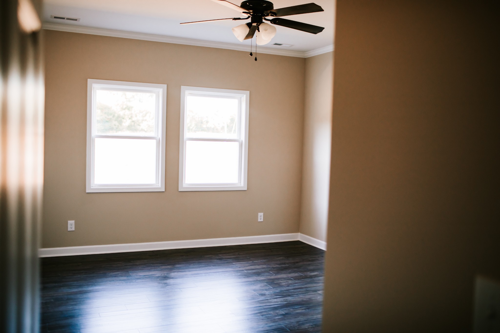 119 Dickson Marks Road Pulaski, TN 38478 - Photo 11 of 15 a view of an empty room with wooden floor and a window