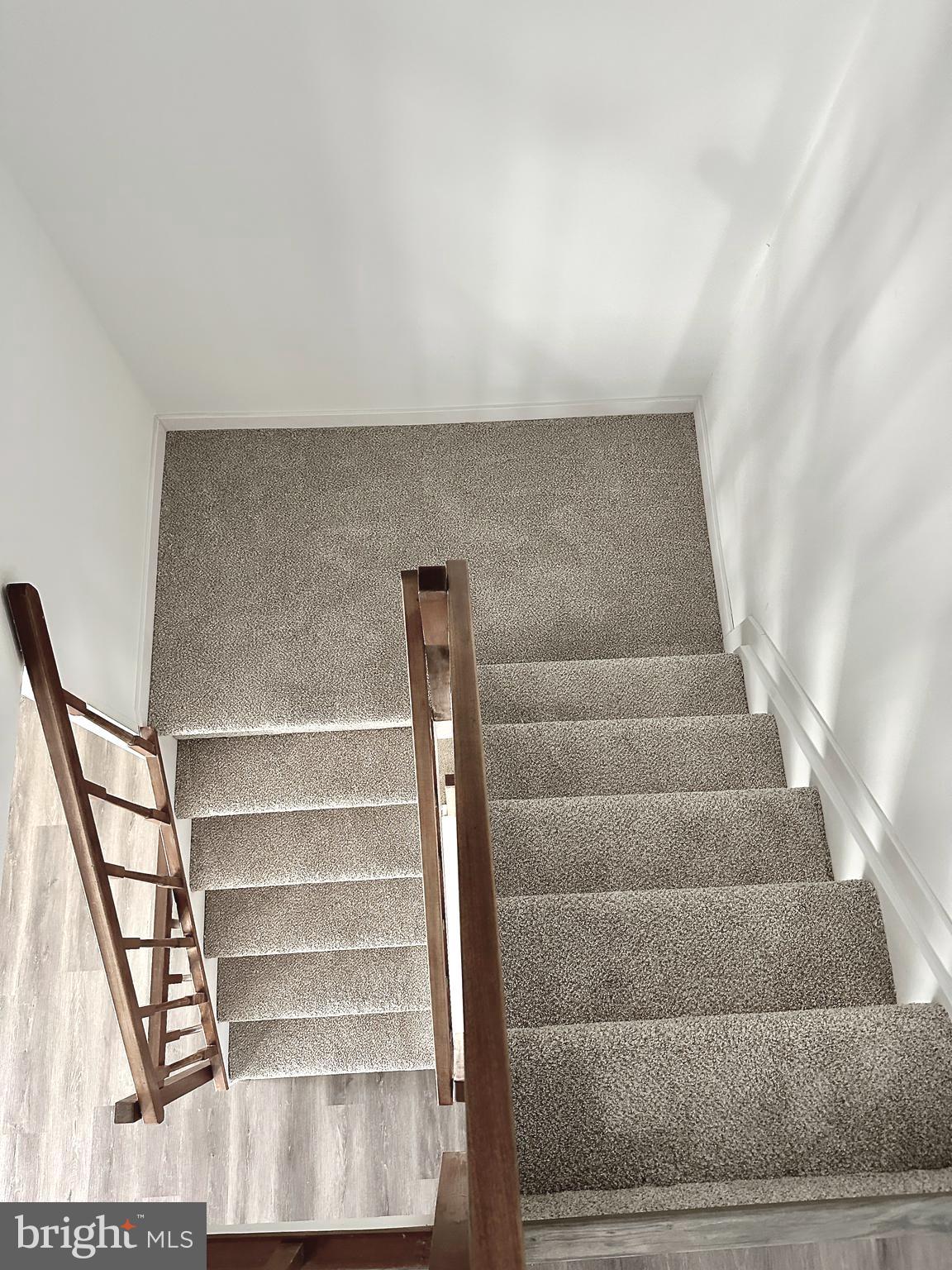 1776 Springfield Lane Frederick, MD 21702 - Photo 43 of 56 a view of staircase with white walls