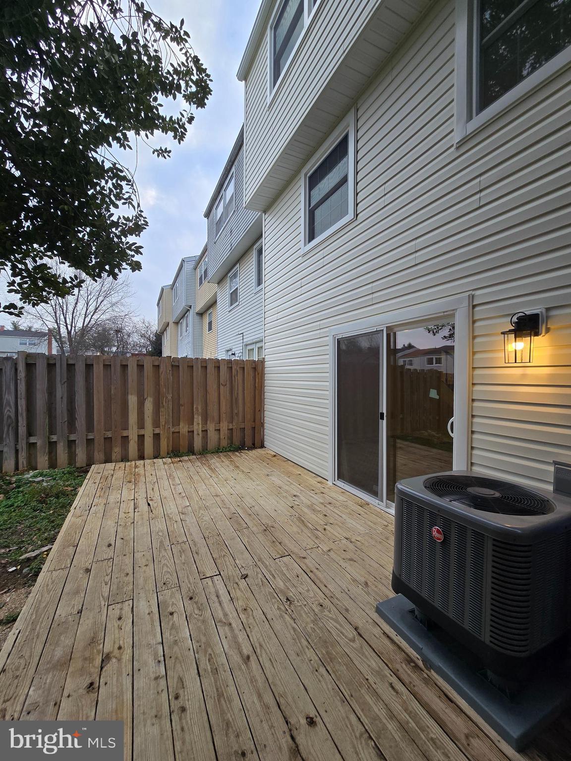 1776 Springfield Lane Frederick, MD 21702 - Photo 49 of 56 a view of outdoor space and deck with wooden floor