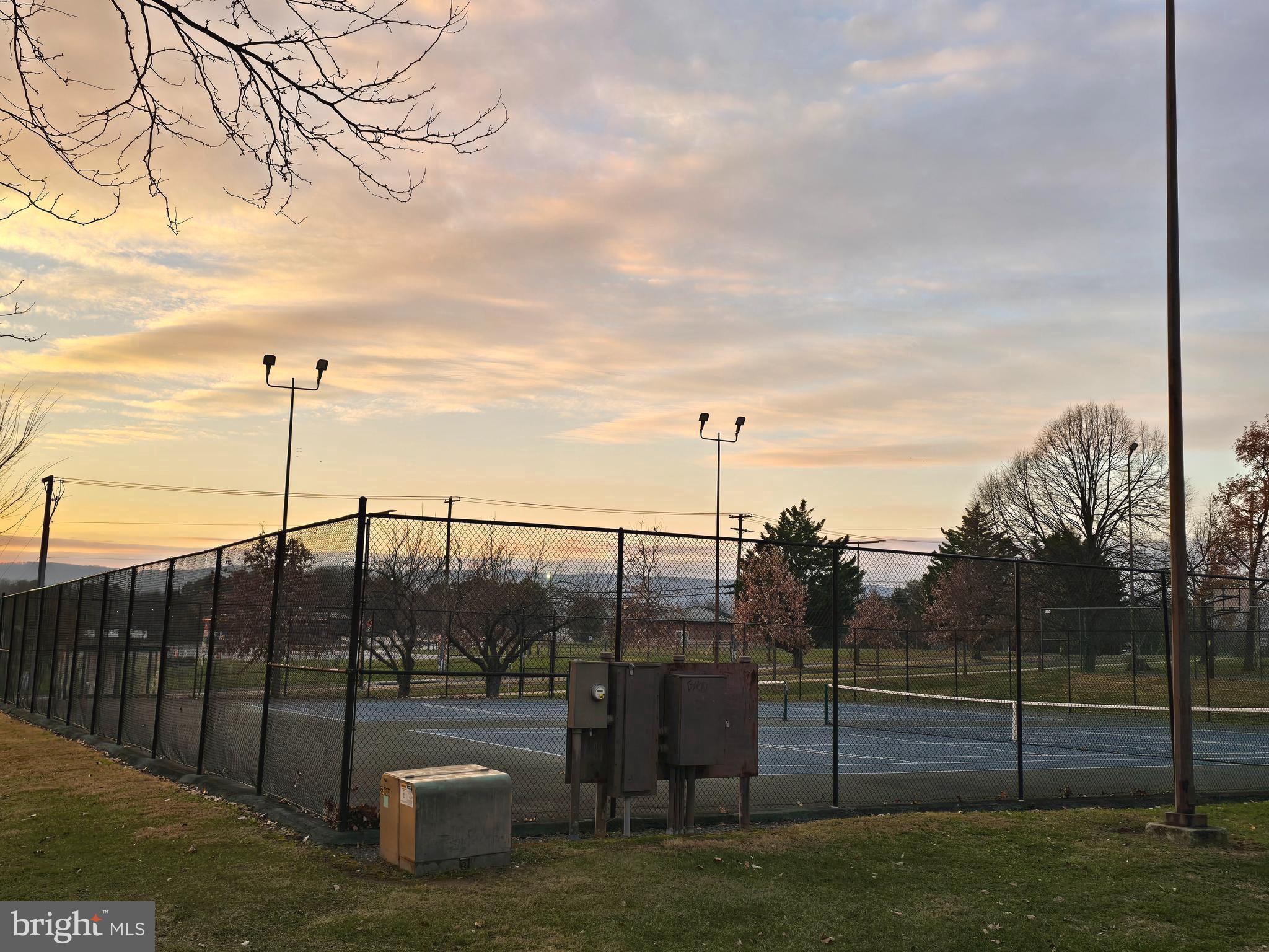 1776 Springfield Lane Frederick, MD 21702 - Photo 55 of 56 a view of a terrace with a night view