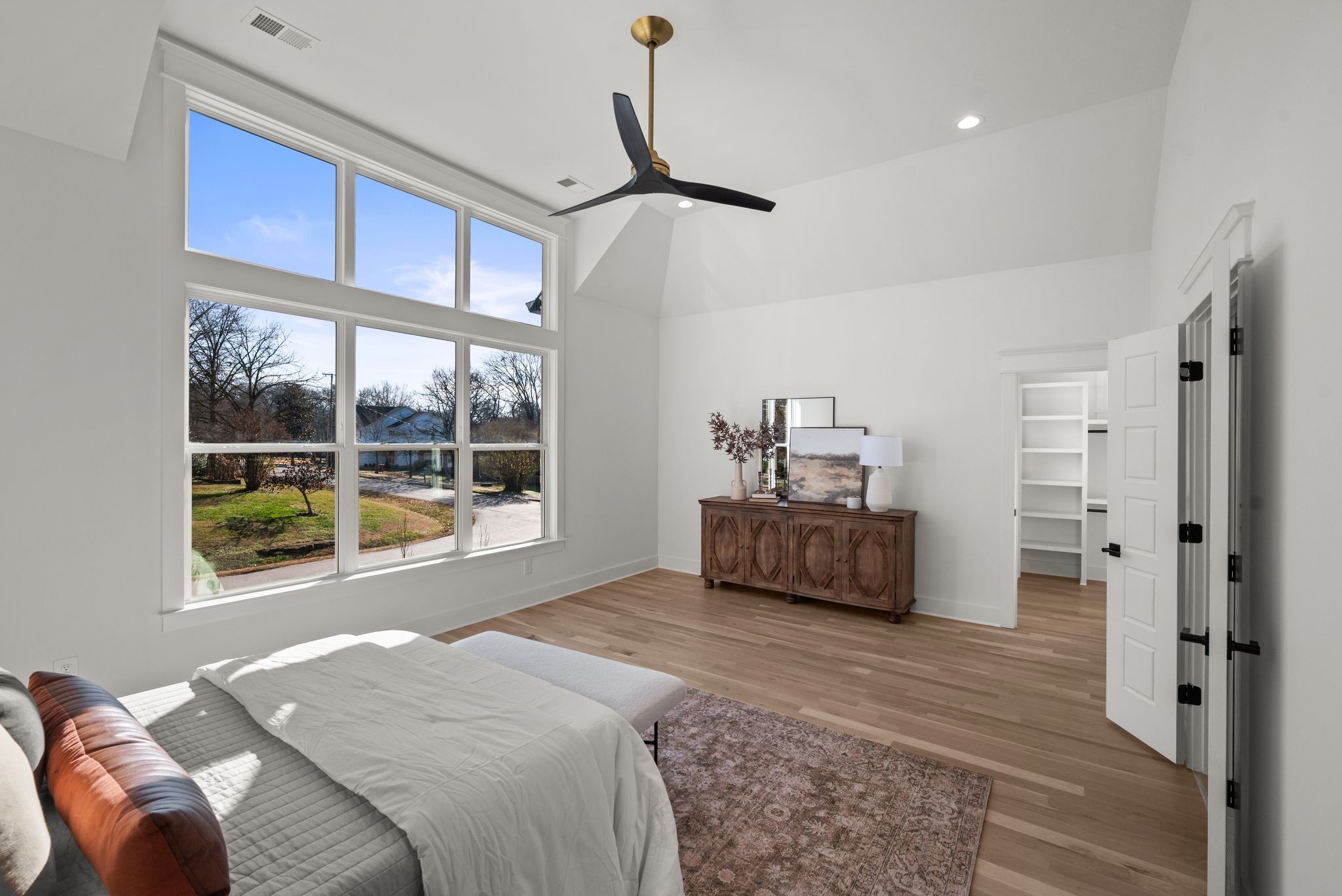 6103 Henry Ford Drive Nashville, TN 37209 - Photo 22 of 40 a bedroom with a bed and a large window