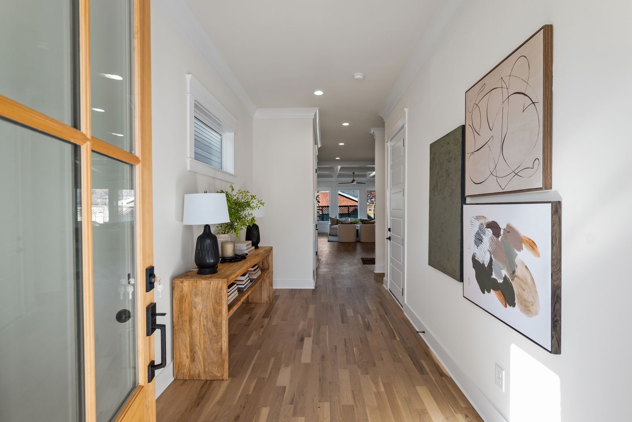 6103 Henry Ford Drive Nashville, TN 37209 - Photo 5 of 40 a living room with furniture and a wooden floor