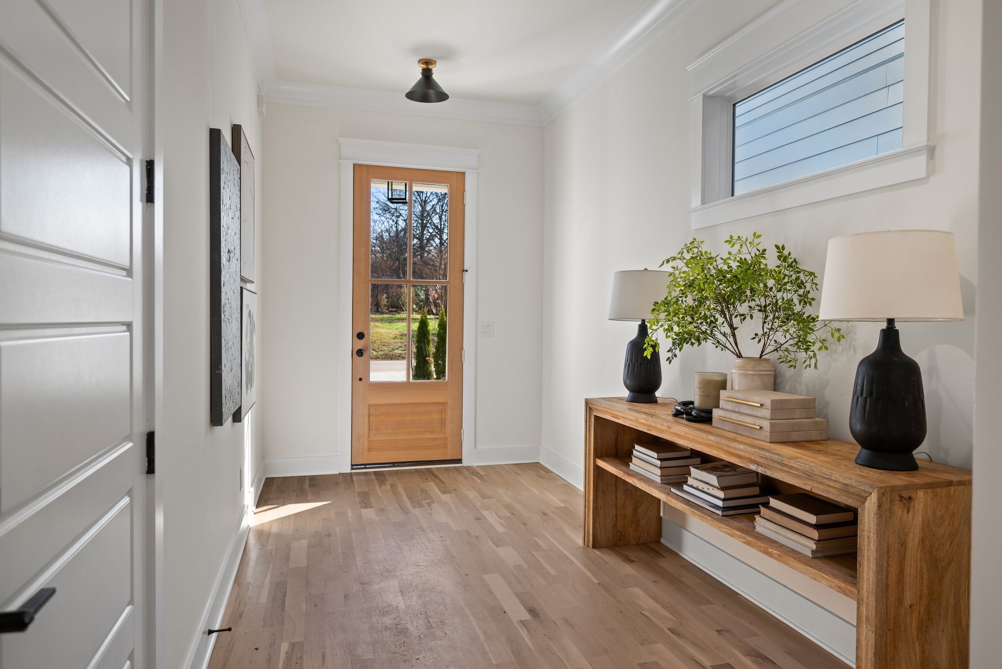 6103 Henry Ford Drive Nashville, TN 37209 - Photo 6 of 40 a view of an entryway with wooden floor