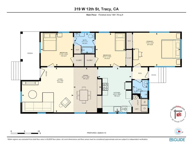 $555,000 | 319 West 12th Street, Tracy, CA 95376