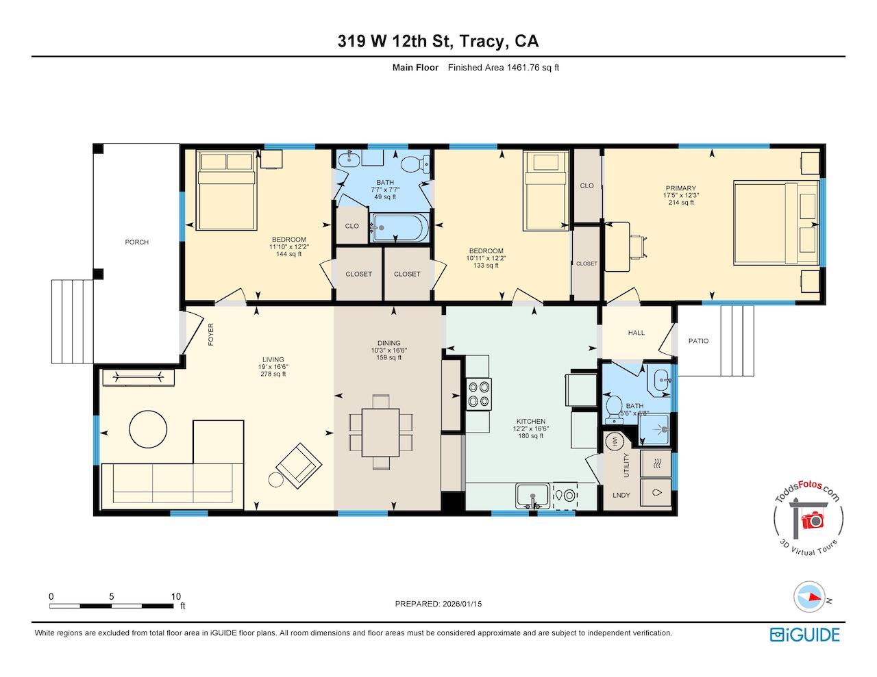 319 West 12th Street Tracy, CA 95376 - Photo 51 of 51 a picture of a bench in front of a window