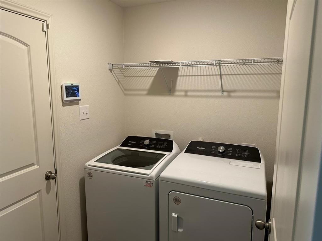 13624 Mineral Road Ponder, TX 76259 - Photo 23 of 26 Washroom featuring washing machine and dryer