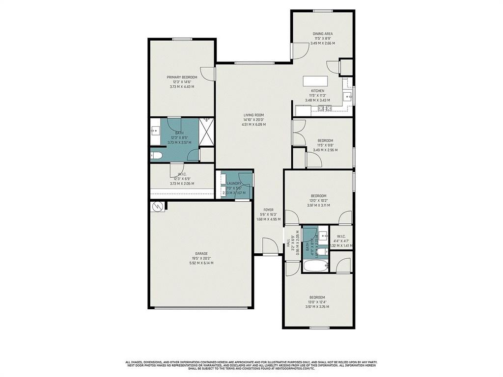 13624 Mineral Road Ponder, TX 76259 - Photo 26 of 26 Property floor plan