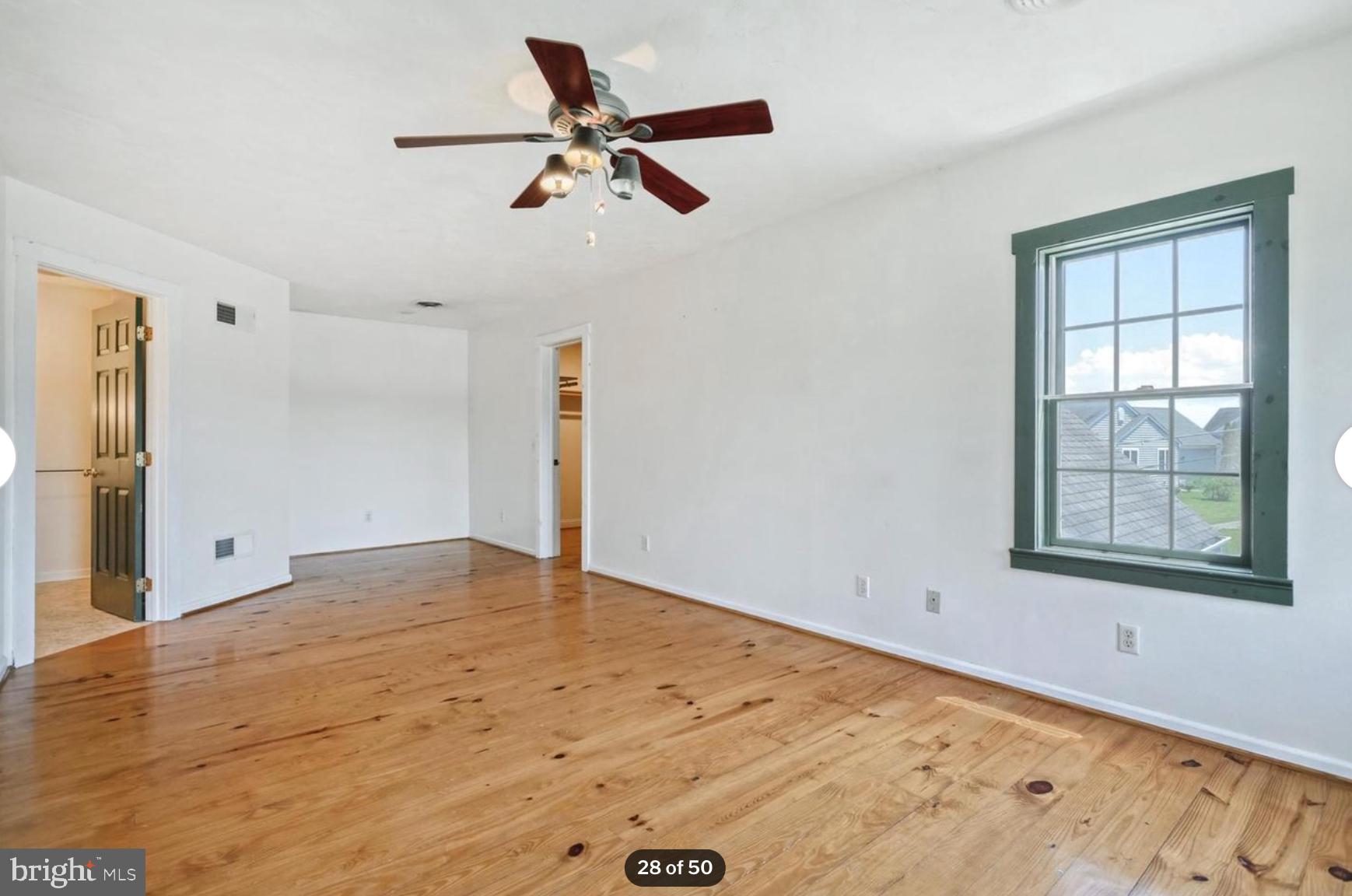 1520 Herrs Ridge Road Gettysburg, PA 17325 - Photo 28 of 51 a view of a room with a ceiling fan and a window