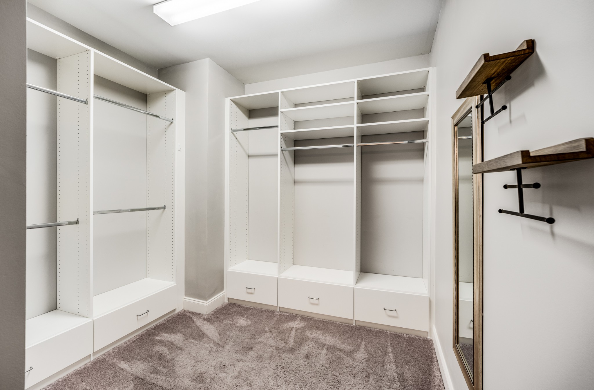 5001 Rizer Point Drive Franklin, TN 37069 - Photo 14 of 42 a view of walk in closet with empty racks