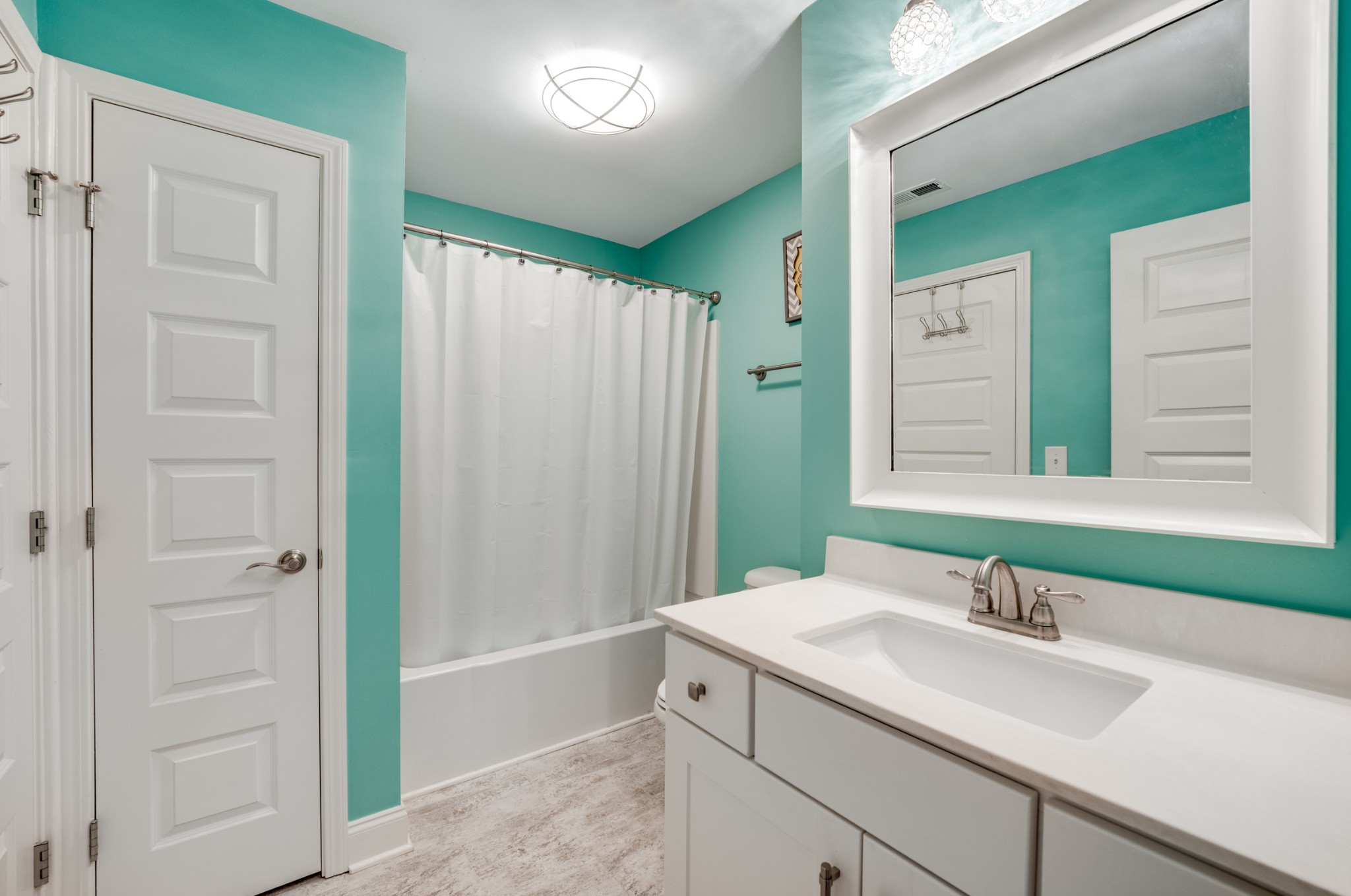 5001 Rizer Point Drive Franklin, TN 37069 - Photo 27 of 42 a bathroom with a sink and a mirror