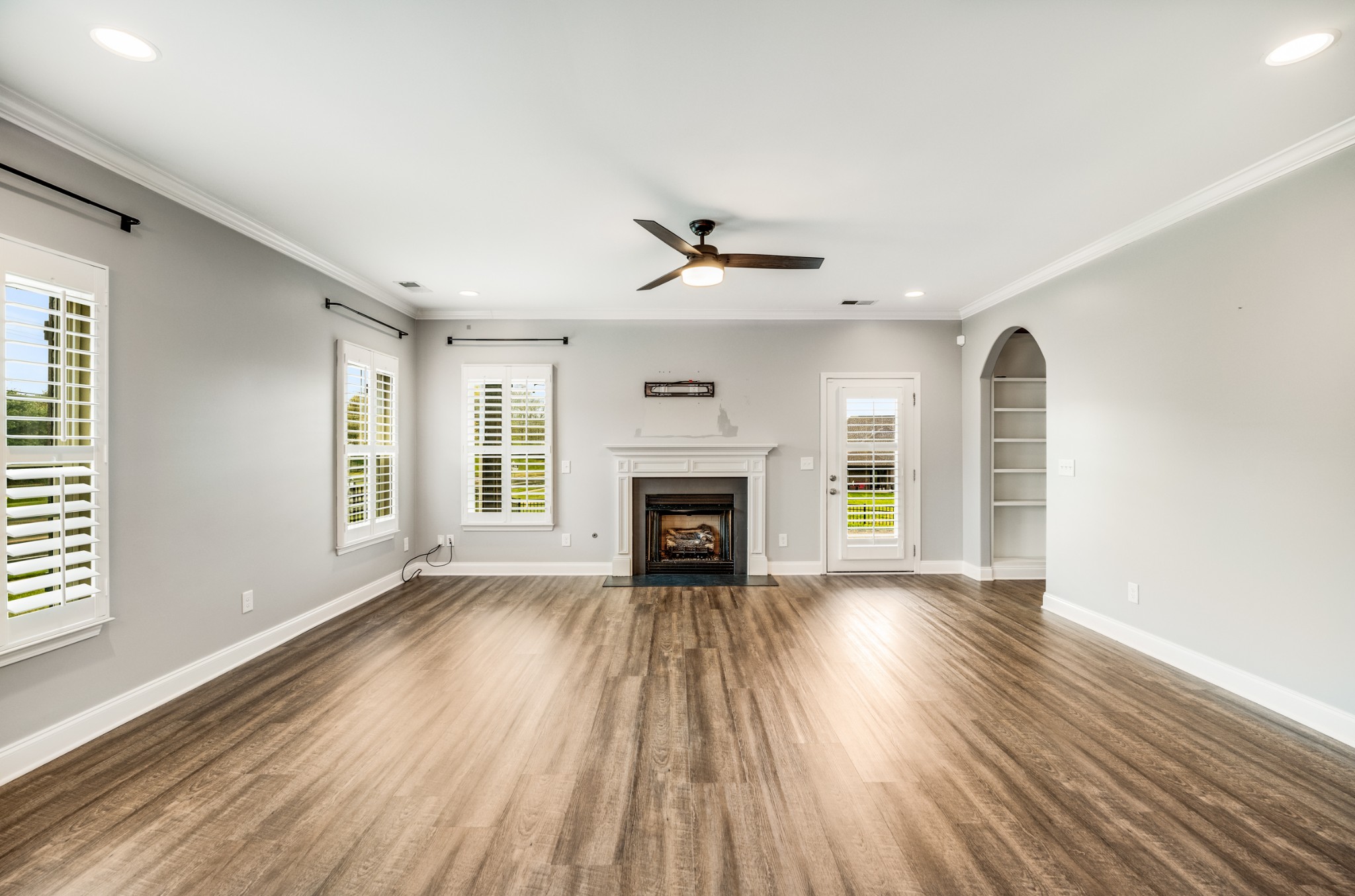 5001 Rizer Point Drive Franklin, TN 37069 - Photo 6 of 42 a view of a room window and wooden floor