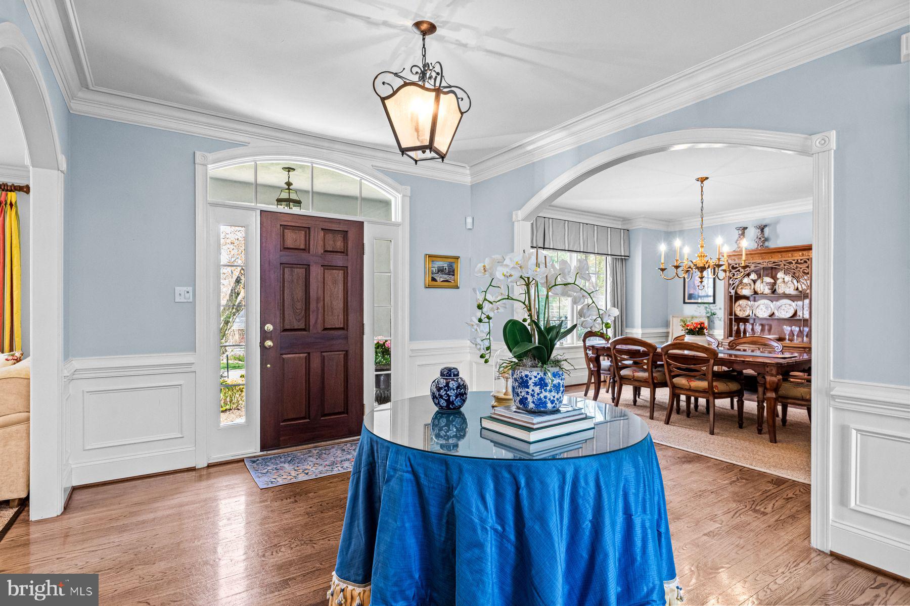 321 Exeter Road Devon, PA 19333 - Photo 20 of 79 a view of a dining room with furniture window and wooden floor