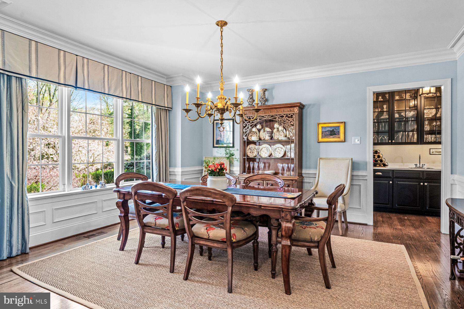 321 Exeter Road Devon, PA 19333 - Photo 22 of 79 a view of a dining room with furniture window and outside view