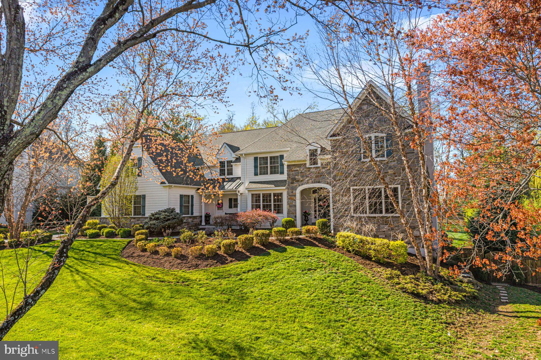 321 Exeter Road Devon, PA 19333 - Photo 10 of 79 a view of a house with a yard