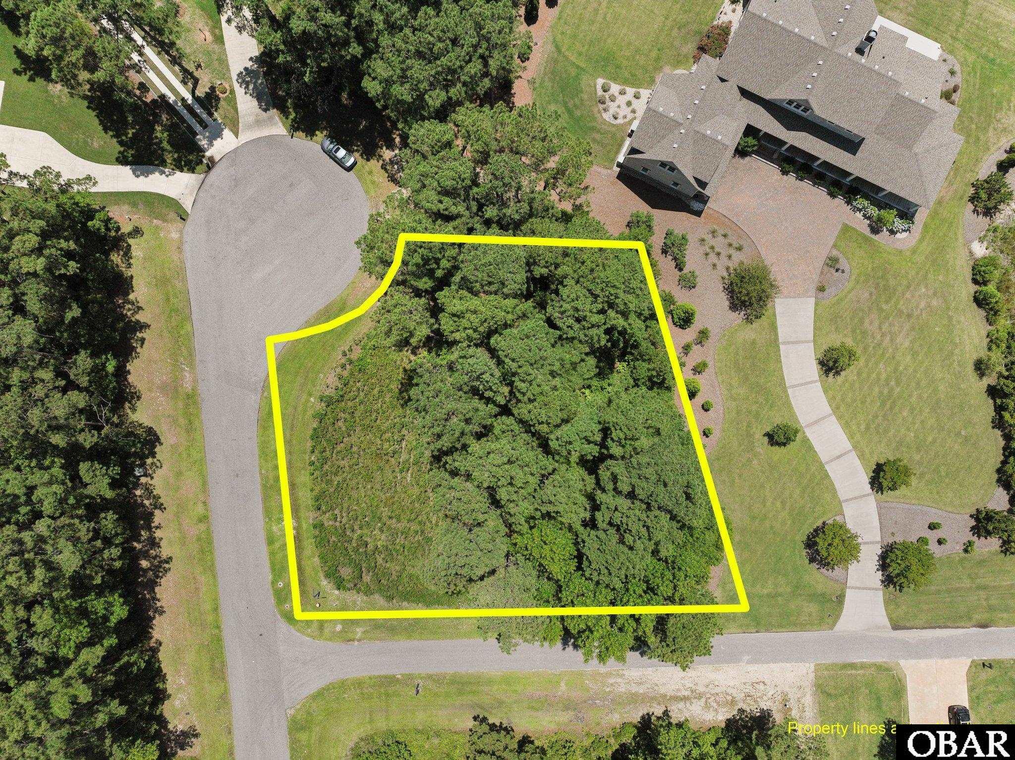 101 Captain's Way Powells Point, NC 27966 - Photo 10 of 15 Approximate Lot Lines