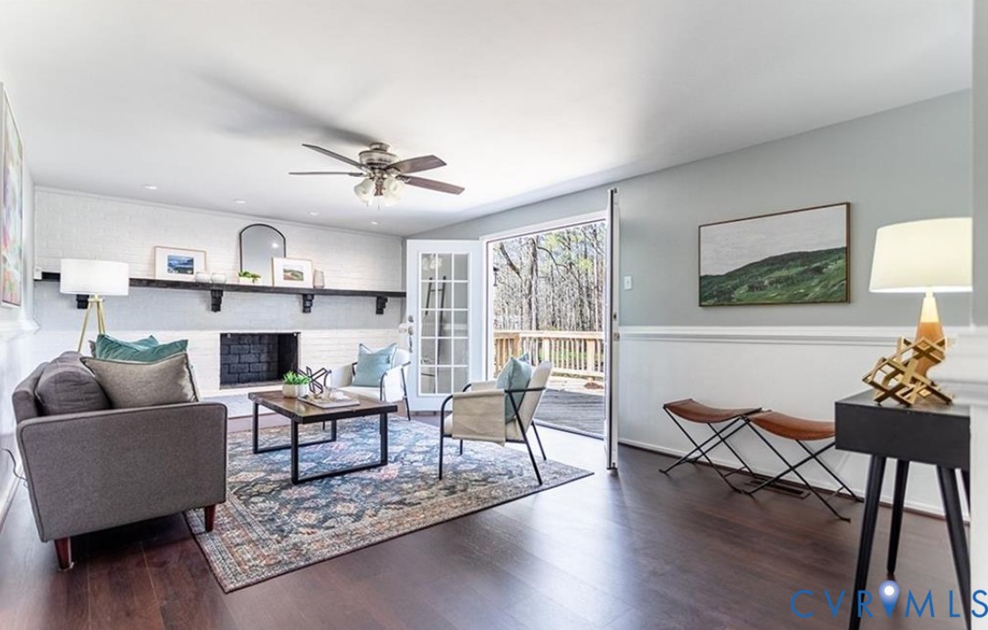 10312 Genlou Road Chesterfield, VA 23832 - Photo 8 of 18 Rear Living Room